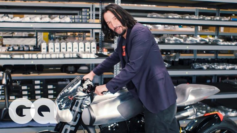 Keanu Reeves Shows Off His Most Prized Motorcycles