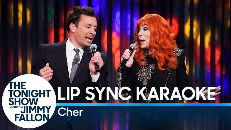 Lip Sync Karaoke with Cher and Jimmy Fallon