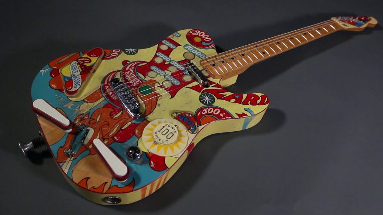 This Fender Pinball Telecaster & Wizard Amp Is Just $80,000 And Only One Has Been Made