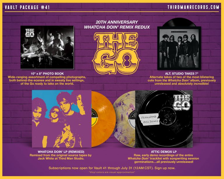 Third Man Records Re-Releasing Jack White’s Old Band, The Go, On Vinyl