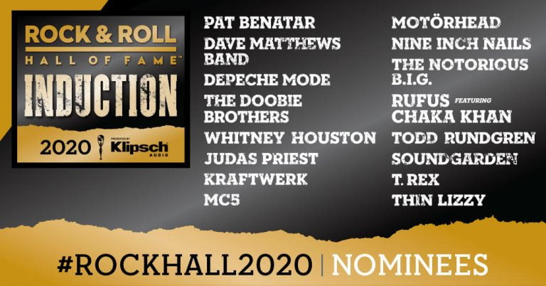 The 16 Nominees In The Rock & Roll Hall Of Fame Class Of 2020