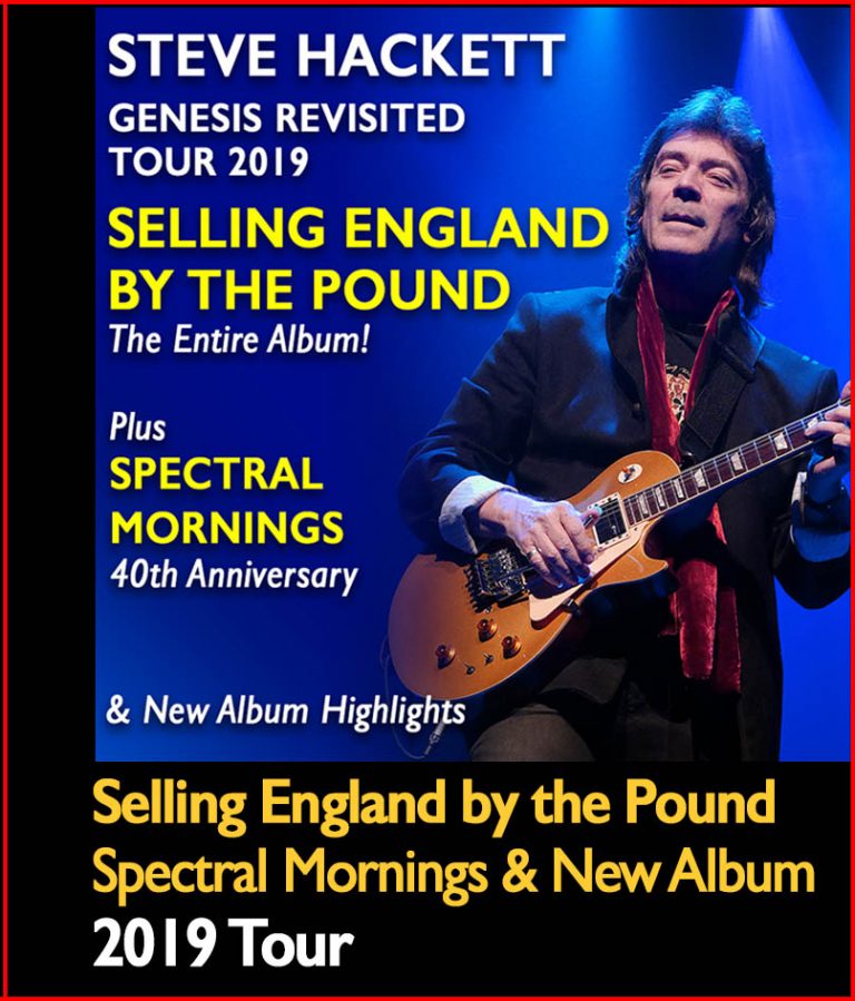 Steve Hackett To Play Classic Genesis Album SELLING ENGLAND BY THE POUND For First Time On Tour
