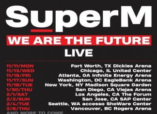 K-Pop All-Star Group Announces SuperM “WE ARE THE FUTURE” Tour