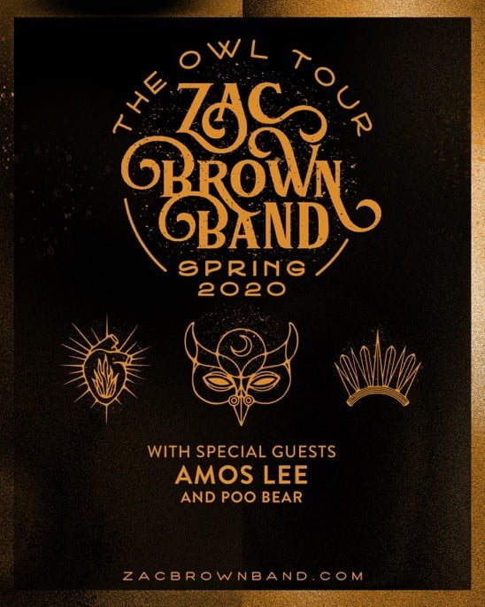 Zac brown tour dates