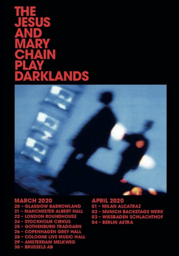 jesus and mary chain darklands tour