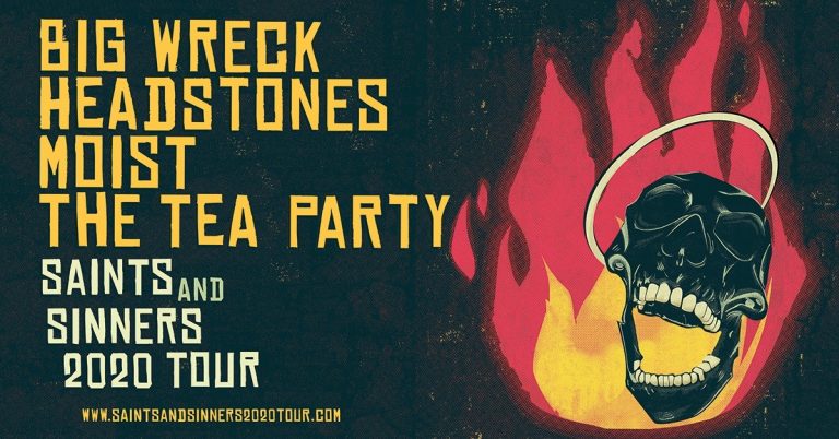Canadian Rock Supergroups Big Wreck, Headstones, Moist and The Tea Party Team Up For Saints And Sinners Tour