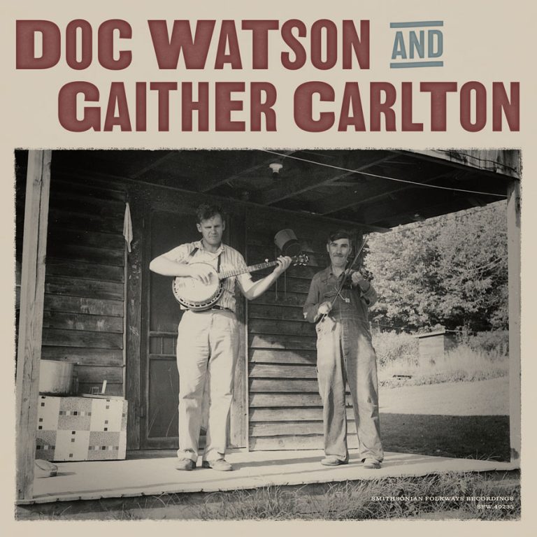 Doc Watson and Gaither Carlton Album of live recordings from 1962 coming May 29, 2020 on Smithsonian Folkways