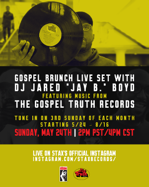 Stax Records Kicks Off New Instagram Live Series This Sunday