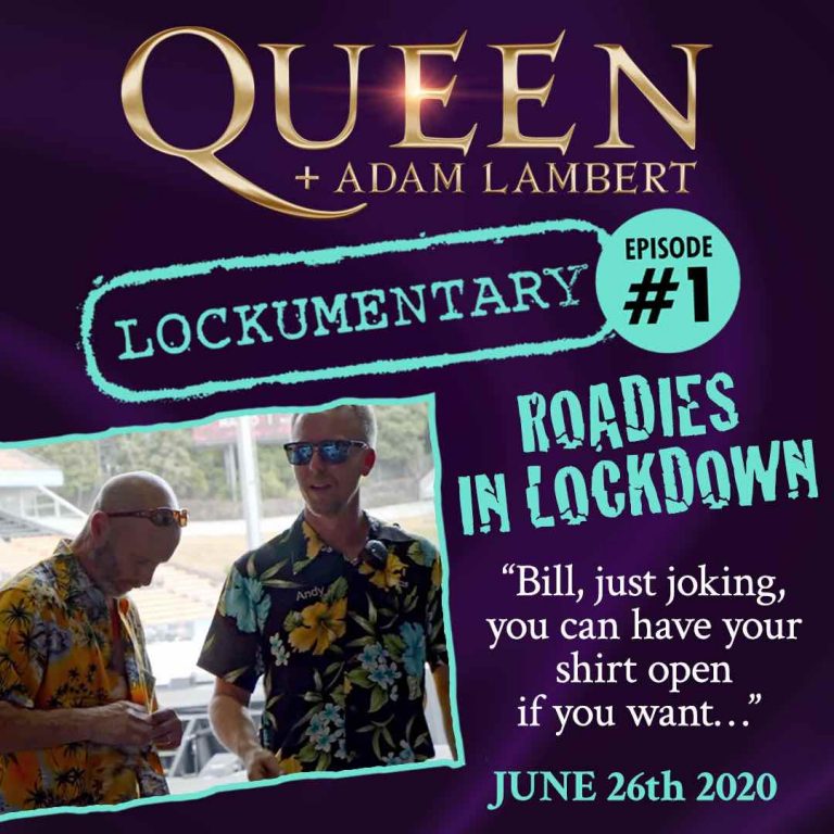 Queen + Adam Lambert Announce Roadies In Lockdown… A Rhapsody Tour Lockumentary Series