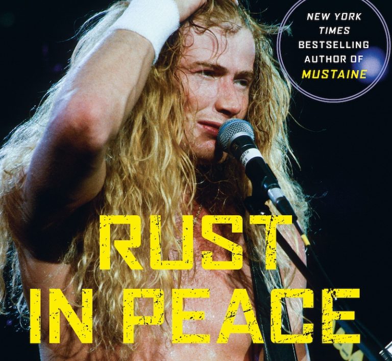 Dave Mustaine to release new autobiography focused on the recording of Megadeth’s Rust In Peace