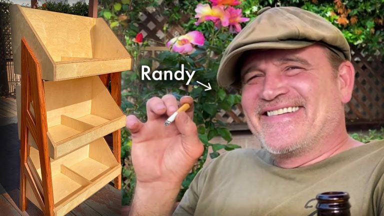 Carpenter Builds His Neighbor A Vinyl Record Cabinet And Now We All Want To Live Beside Him