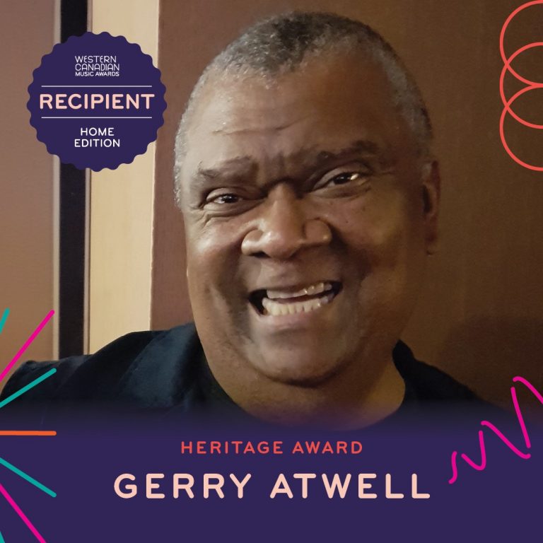 The Western Canadian Music Alliance Announces Gerry Atwell As 2020 Heritage Award Recipient