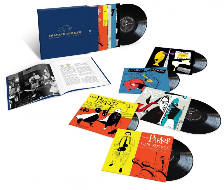 Five Extraordinary Charlie Parker 10” Records Packaged Together As New Vinyl Box Set