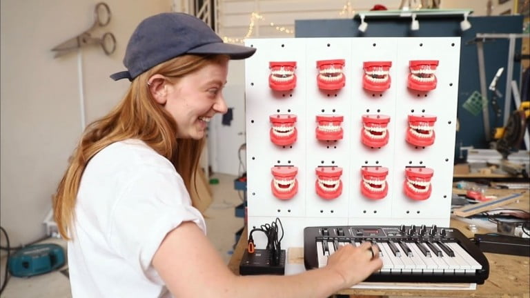 Building a Musical Instrument Out Of Teeth