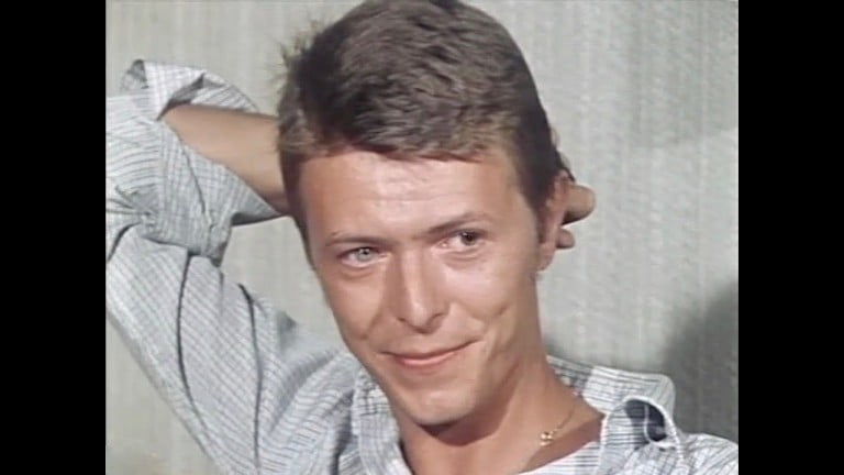 David Bowie news conference in Sydney, Australia in 1978