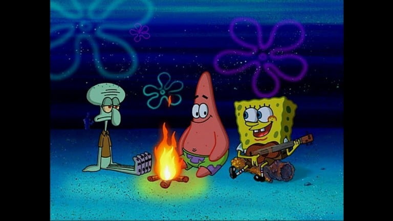 Spongebob SquarePants’ Isolated Vocals For “Campfire Song Song”