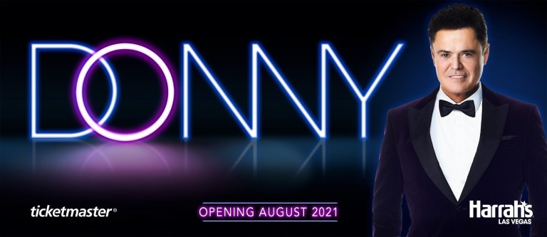 Donny Osmond Returns To The Las Vegas Stage With First-Ever Solo Residency At Harrah’s Las Vegas