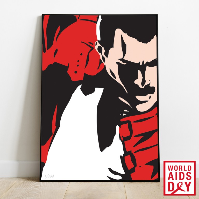 ‘Red Fred’ World AIDS Day Print On-Sale Details