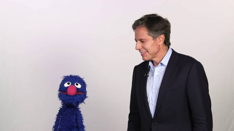 Video: Grover meets Deputy Secretary Tony Blinken to talk about refugees.