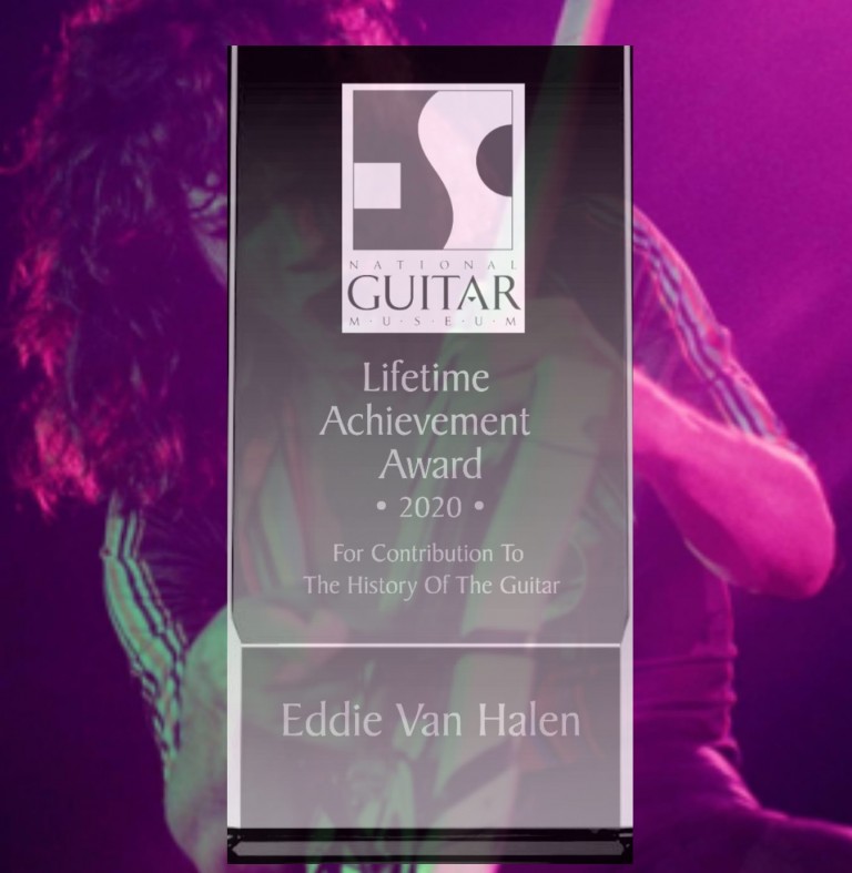 Eddie Van Halen Receives National Guitar Museum’s Lifetime Achievement Award