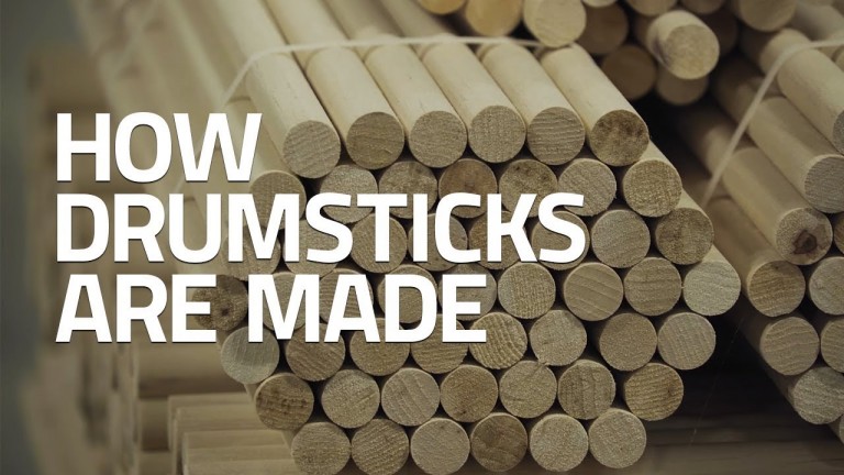 Video: How Drumsticks Are Made
