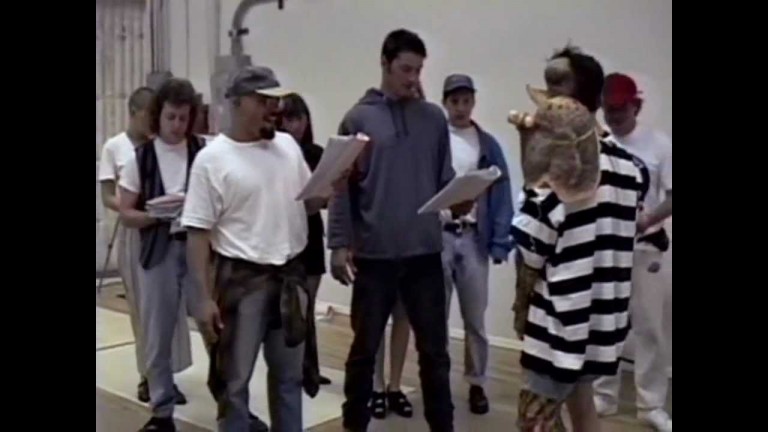 Video: Keanu Reeves, Alex Winter, and Randy Quaid Rehearse for Freaked