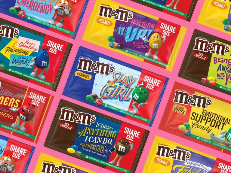 M&M’S Messages Return To Inspire Connections Through The Power Of Laughter And Music On Spotify