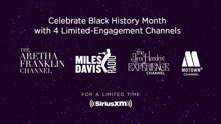 New Channels Honoring Aretha Franklin, Jimi Hendrix, Miles Davis, and Motown Launch on SiriusXM