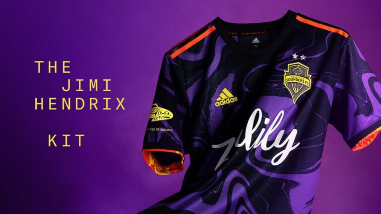 Seattle Sounders introduce Jimi Hendrix-themed jersey
