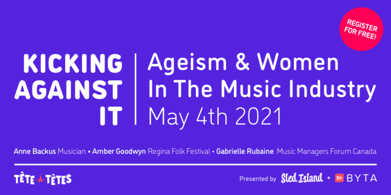 Great panel ahead: Kicking Against It: Ageism & Women In The Music Industry