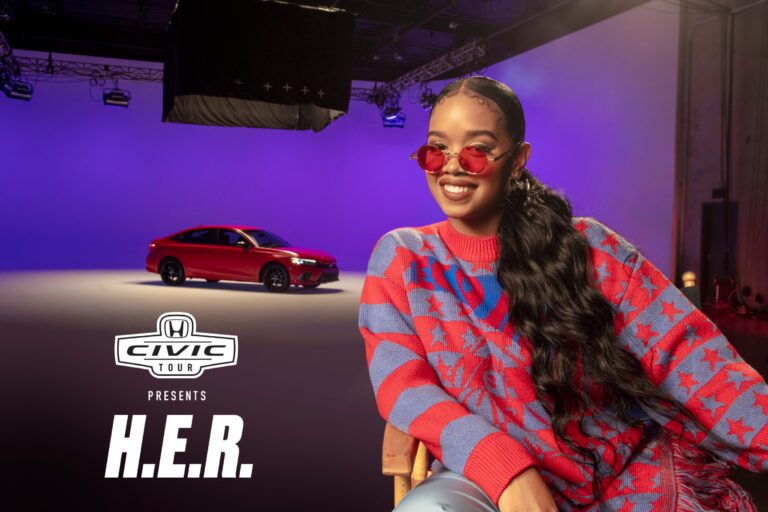 H.E.R. Headlines 20th Anniversary Virtual Honda Civic Tour