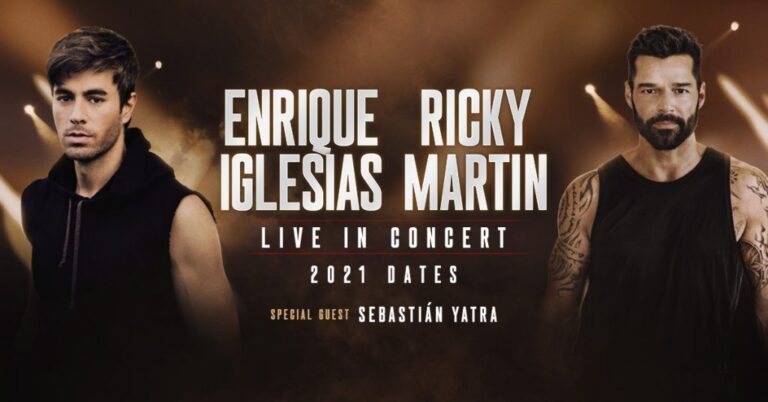 Enrique Iglesias Will Hit The Road With Ricky Martin For Their First Ever Co-Headlining North American Tour