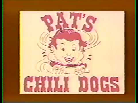 The band Cinderella in a commercial for Pat’s Chili Dogs, 1983 so they could get on MTV