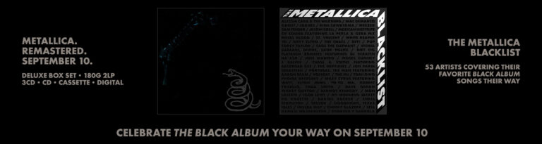 Metallica Announce Remastered Edition Of The Black Album And Tribute Featuring 50 Artists