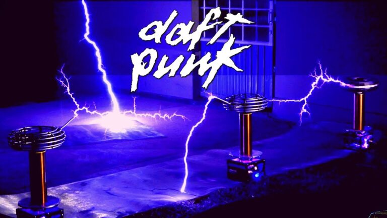 Daft Punk’s “Get Lucky” on Musical Tesla Coils