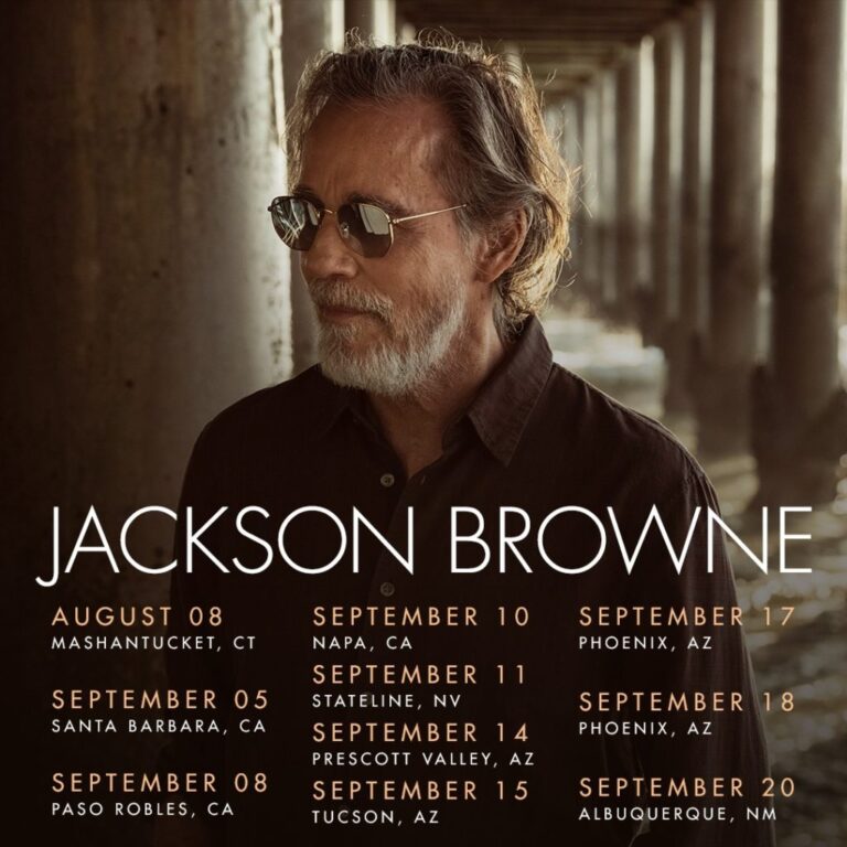 Jackson Browne Announces “Evening With” Tour Dates For September