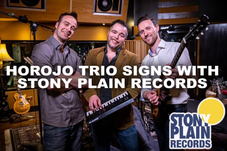 Stony Plain Records Signs HOROJO Trio; New Album Expected in Early 2022