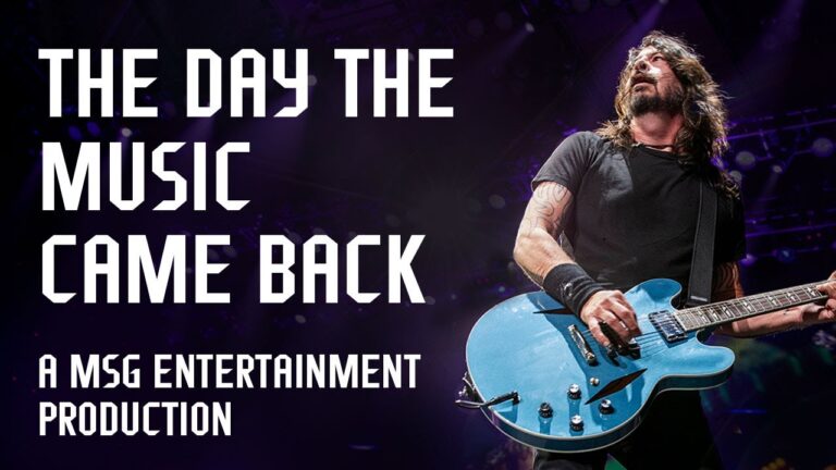 Short Music Doc: The Foo Fighters’ “The Day The Music Came Back”