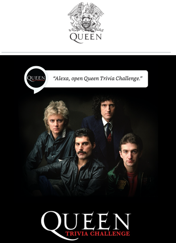 Queen Teams Up With Amazon For New Alexa Interactive Skill Experience