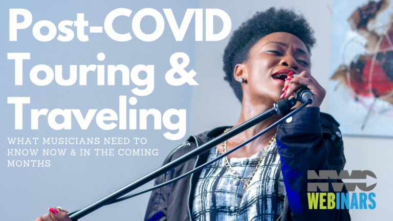 FREE Webinar: The Legal Requirements of Post-COVID Touring