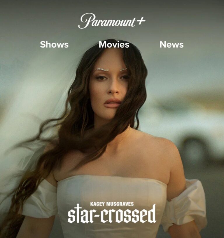 Kacey Musgraves “Star-Crossed” Is Now Available On Paramount+