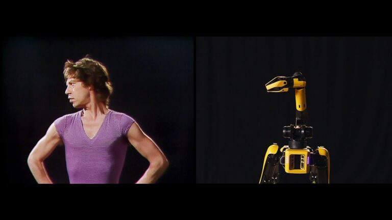 The Rolling Stones & Boston Dynamics Recreate “Start Me Up” Music Video