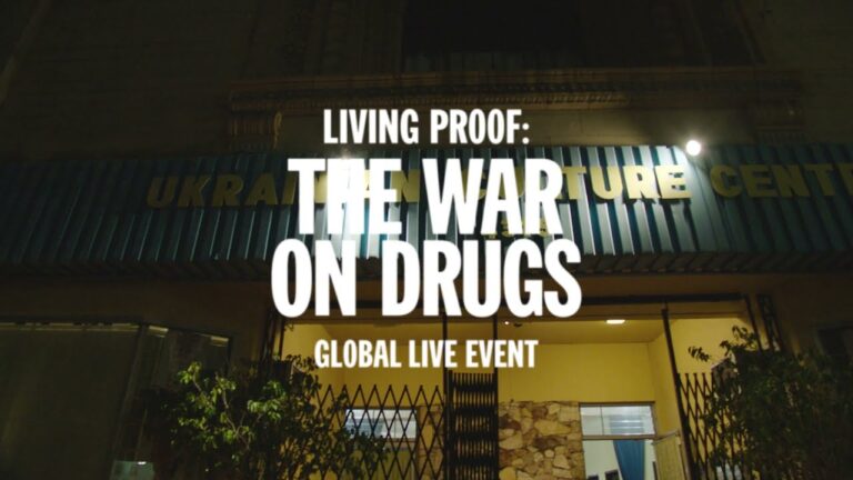 Living Proof: The War On Drugs Global Live Event Premiering December 9 & On Demand December 10-12