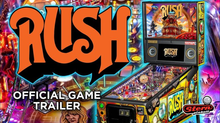 Take A Look At Rush’s New Pinball Machine…And Yes, You’ll Want One