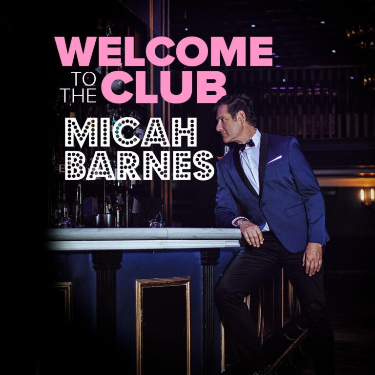 Chart Topping Crooner MICAH BARNES Gets 2022 Started on a Swinging Note with “Welcome To The Club”