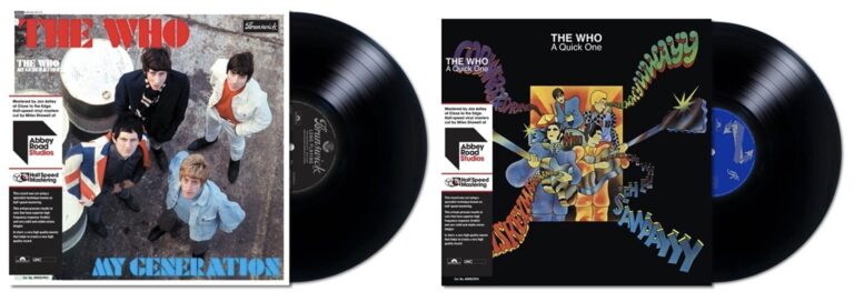 The Who: Two Brand New Limited Edition Half Speed Mastered Albums: ‘My Generation’ and ‘A Quick One’