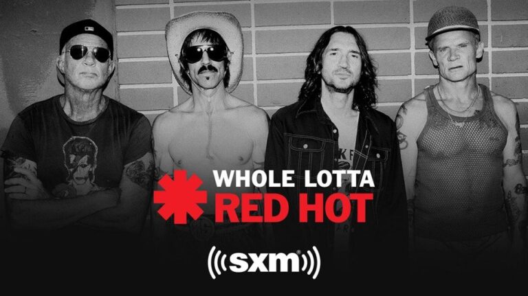 Red Hot Chili Peppers to launch exclusive SiriusXM streaming channel