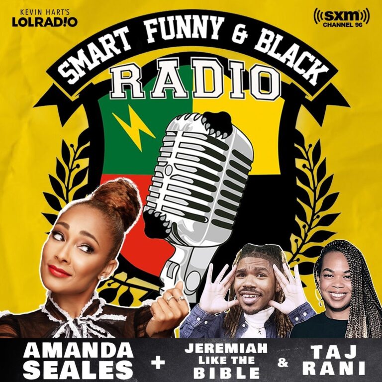 Comedian and Actress Amanda Seales to Host New SiriusXM Show on Kevin Hart’s Laugh Out Loud Radio Channel