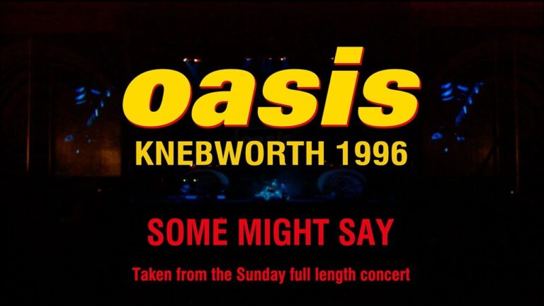 Watch The Previously Unreleased ‘Some Might Say’ (Live at Knebworth 1996) by Oasis