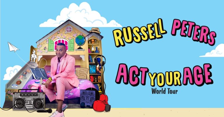 Russell Peters Announces Canadian Dates For The Next Leg Of His ‘Act Your Age’ World Tour